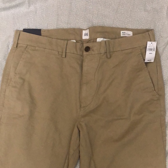 NWT GAP ESSENTIAL KHAKI SKINNY,comfort stretch waistaband,mid rise,skinny leg - Picture 2 of 10